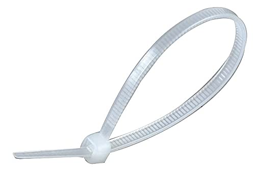 Pro Power 150X2.5 mmNAT Cable Ties, Natural, 150 x 2.5 mm, Pack of 100