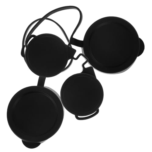 BELLIFFY 3個ゴム製双眼鏡レンズカバー 接眼レンズ保護用 防水設計 丈夫な素材 屋外使用に適した双眼鏡アクセサリー