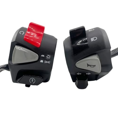 Interrupteur clignotant pour guidon moto PCX150 et commande phare - 6