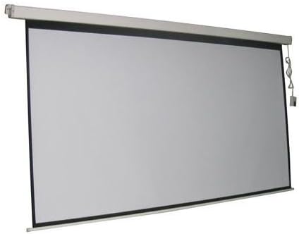 ProHT 100" Electric Projection Screen (05355), 16:9 Aspect Ratio, Motorized Home Theater Projector Screens w/ RF Remote Control, Matte White, Suitable for HDTV/Sports/Movies/Presentations