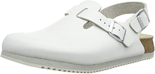 Image of Birkenstock Women's Tokio Super Grip Leather Clogs