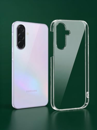 Image of DIZORO Compatible with Samsung Galaxy A37 5G Back Cover Case Clear,[ Anti Yellow ][Military Grade Protection] Hard PC Back Cover Transparent