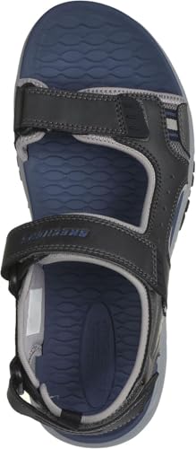 Skechers Skechers - Mens Prewitt - Rigdon Sandal, Color Gray, Size: 13 M US