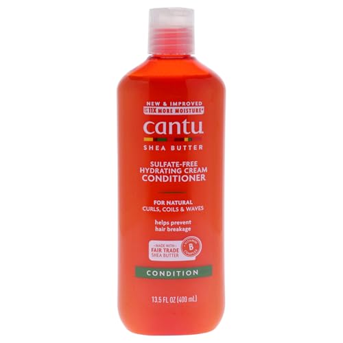 Cantu Hydrating Cream Conditioner with Shea Butter for Natural Hair, 13.5 fl oz