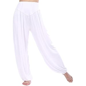 MEISHINE® dames model elastische harembroek pofbroek ideaal voor sport yoga dans joggen dance.