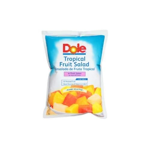 Dole Tropical Fruit Salad in Juice, 81 Ounce -- 6 per case.