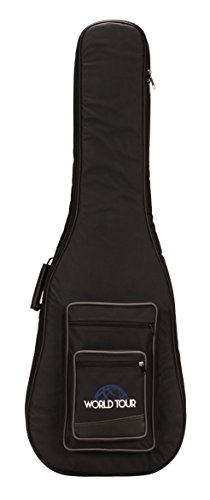 World Tour Deluxe 20mm Bass Guitar Gig Bag