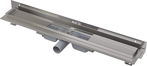 Alca Plast APZ104Flexible Floor Drain Shower Drain with Stainless Steel-1000mm