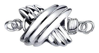 The Pearl Source Sterling Silver 10-11mm AAA Quality Oval White Freshwater Cultured Pearl Bracelet for Women2