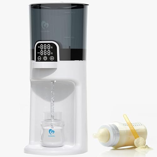 Bellababy Prep Máquina de Preparación del Biberón, Calentador de Biberón Instantáneo, Preparador de Biberones Instantáneo Milky Dispensador, 24/7 Mantenga la Temperatura Caliente y Ajustable