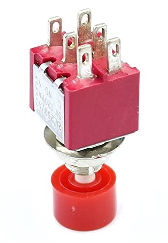 Interrupteur momentané pour tableau de bord et commande d'automatisme industriel