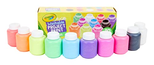 Crayola Washable Kids Paint 10 Neon Paint Colors 2 Oz Bottles Gift