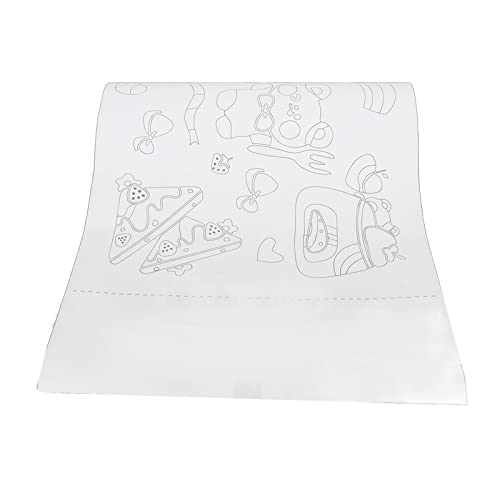 Rollo de papel de dibujo hecho a mano para obras de arte infantiles, el regalo de cumpleaños ideal 8