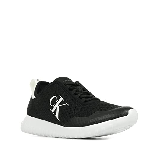 Foto von Calvin Klein Jeans Damen Runner Sneaker Sportschuhe, Schwarz (Black), 41