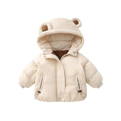 Toddler Boys Girls Hooded Puffer Jacket Water 𝐑esistant Lightweight Packable Down Jacket Winter Little Boys Clothes