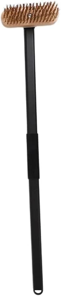 HADWAO ピシコマーシャルグリルブラミニウム合金ロングスクレーパーピザオーブンブラシクリーニングツール