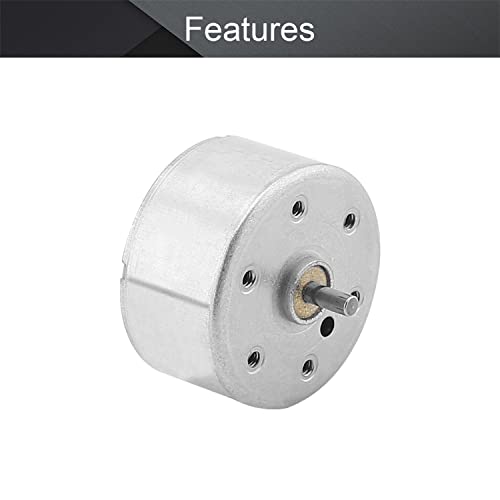 Fielect 5Pcs 6V Dc Motor 7000Rpm Micro Motor Electric Motor Round Shaft For Rc Boat Toys Model Diy Hobby #TOP2