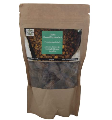 Oils and Herbs 100% Organic harad 100gm