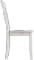 Vista 5 de Boraam Jamestown Dining Chair, Set of 2, Antique White