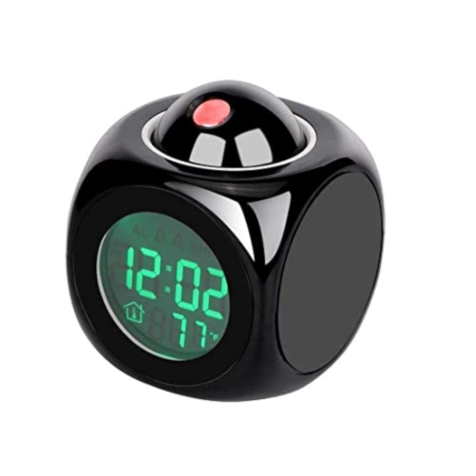 Plastic Digital Projection & Speaking Alarm Clock
