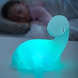 Zoom IMG-2 innovagoods lampada led dinosauro multicolore