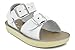 Salt Water Style 1700 Sun-San Surfer Sandal,White,4 M US Toddler