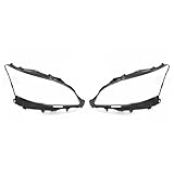 YWGMGJND Car Headlight Lens Cover for Lexus LS LS460 Ls600hl 2013 2014 2016, Car Headlight Cover Replacement Headlight Shell Transparent Lampshade Lens Accessories,A Pair