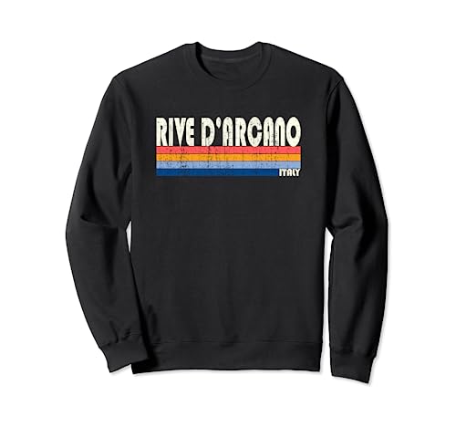 Rive d'Arcano, estilo retro de los años 70 y 80 Sudadera