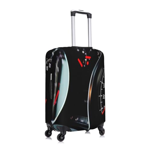 Automobile Dashboard Race Car Luggage Cover for Suitcase, Suitcase Cover Protector Fit 18-21 Inch Luggage Travel Accessories, S3