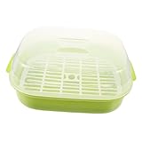 NAMOARLY 1 Stück Mikrowellen Dampfer für Brötchen Praktischer Küchenhelfer mit Dampfventil für Gleichmäßiges Farbe Zufällig für Kühlschranknutzung und Einfache Zufällige Zufällige Farbe