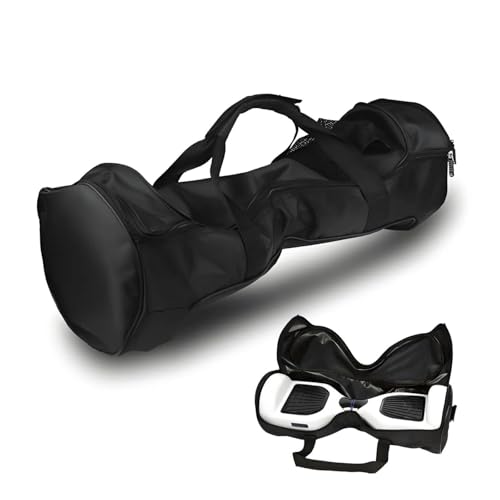 Opaeroo wasserdichte Tragetasche für Hoverboard 6.5/8/10 Zoll, Rucksack für selbstbalancierende Boards Black M