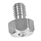 BUGUUYO Stainless Steel End Hexagonal Bolt for Industrial Use Precision Roller Screw Rotation and Smooth and Fastening