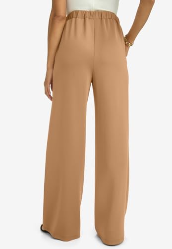Jessica London Women's Plus Size Perfectease Wide Leg Pant2