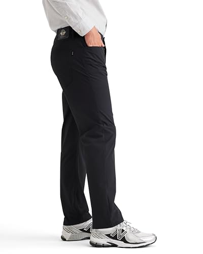 Dockers Men's Slim Fit Go Jean Cut Pants, Beautiful Black, 332