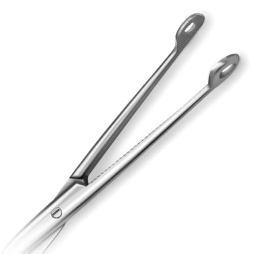 Image of SURGICAL ONLINE Magill Catheter Forceps 8Child ENT Anesthesia Instruments EMT EMS Supplies, Long Forceps, Premium Stainless Steel