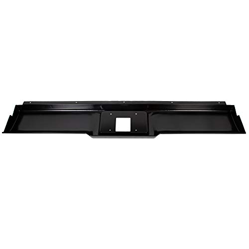 Kuafu Rear Roll Pan W/License Plate Hole Compatible With 88-98 Chevrolet C1500 C2500 C3500 #TOP4