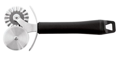 Paderno 48280-39 Roue à pâte Double en Acier Inoxydable