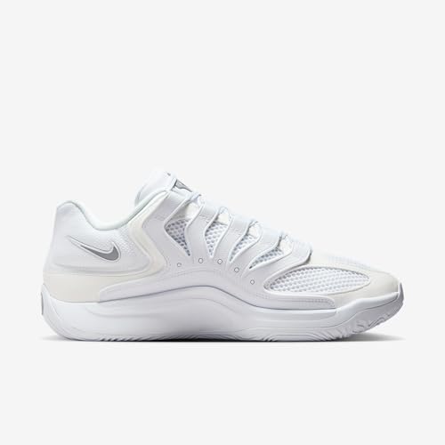 Nike KD18 Basketball Shoes (White/White)3