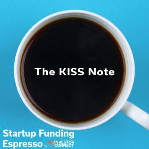 『Startup Funding Espresso – The KISS Note』のカバーアート