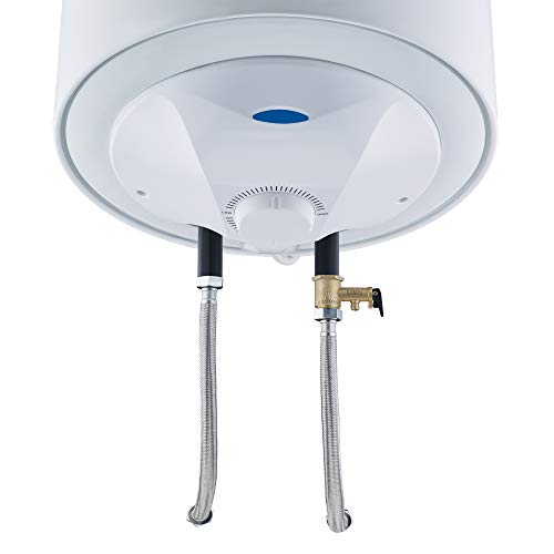 Image of Anchor by Panasonic Pristine 15L Storage Water Heater (White) with Inlet /outlet Pipe