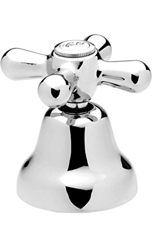 Framo - Llave de paso con cierre empotrable, para baño, de 1/2 pulgadas, modelo Rebecca, cromada