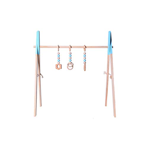 Baby Foldable Wooden Play Gym Baby Activity Gym Frame Living Baby Bedroom Decor