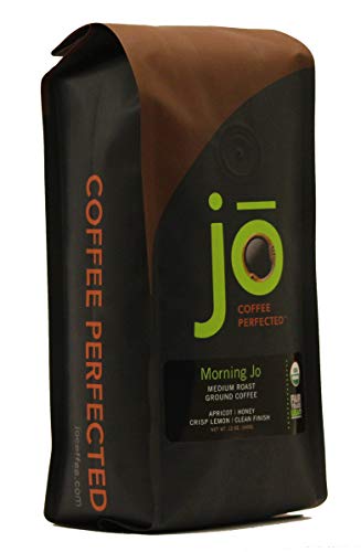 Jo Coffee: Ground Coffee Bundle, Morning Jo Coffee 12 Oz, No Fun Jo Decaf Coffee 12 Oz And 2 Lb, Wild Jo Dark French Roast Coffee 12 Oz, Swiss Water Process, Usda Certified, Gluten-Free #TOP1