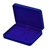 Wzmzjy Organizador de Joyas Personalizado para Mujer: Collares Y Pulseras, Azul