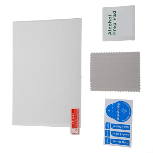Protector de pantalla para Thermomix TM5 para TM6, PET transparente resistente a los arañazos con revestimiento oleofóbico, a prueba de polvo y huellas dactilares (A)