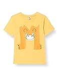 CAMISETA PUNTO MONO NIÑO AMARILLA BASICOS BABY