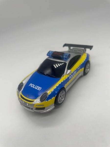 Carrera GO!!! Greenhills Porsche 911 GT3RS Police Car 1.43 Scale - New - 23376