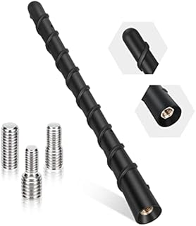 PAIRIER Car Antenna Roof Car Radio Antenna 18cm Car Antenna FM DAB Car Antenna Roof Antenna for Optimal AM/FM Reception with M4, M5, M6 Super Compatibility