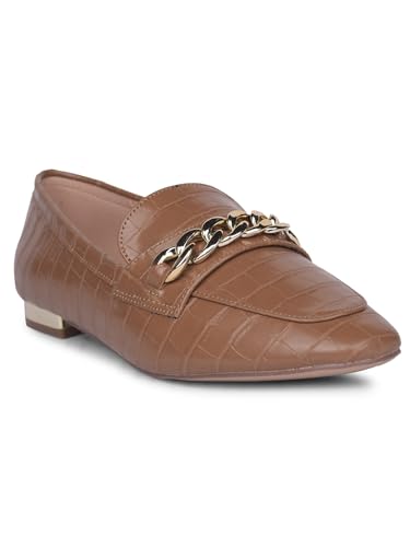 Image of Bata 5515 JESS RED Ballerina Shoes for Women | Ideal for Both Casual and semi-Formal Occasions | Comfortable | Lightweight | All Day Comfort Size- 1