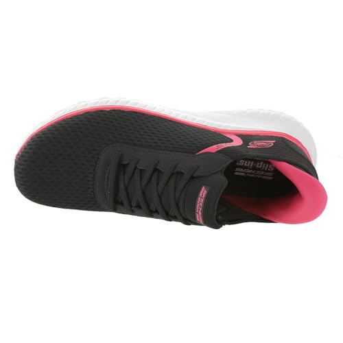 Image of Skechers BOBS Squad Chaos-Stroke of Luck Women's Slip On, 9.5 B(M) US, Black